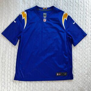 LA Chargers Blank Jersey XL Nike On Field Bolt Up NFL